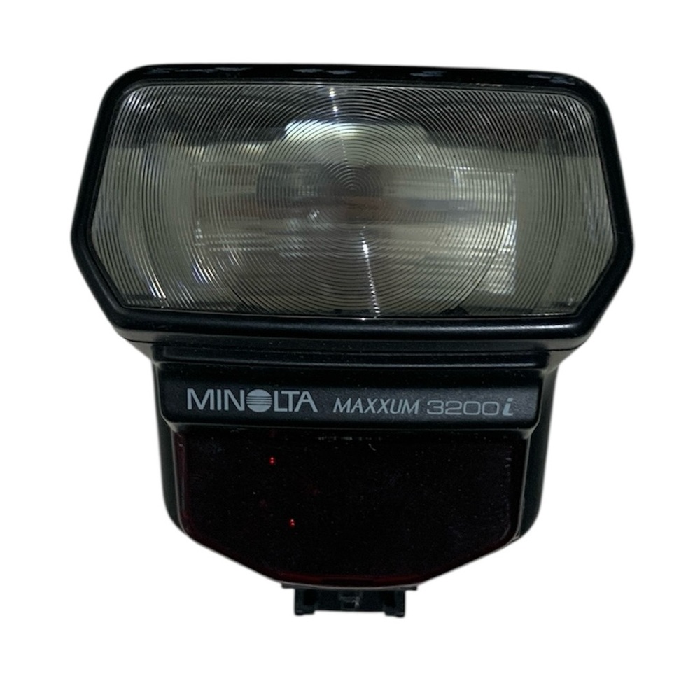 Minolta Maxxum 3200i Black Shoe Mount Flash